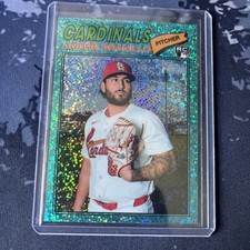 2026 Topps Heritage -  Andre Granillo - Rookie Logo Aqua Sparkle Refractor