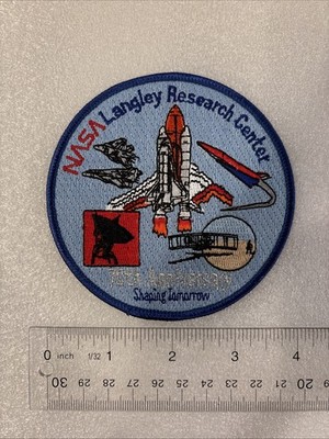 NASA Langley Research Center 75th Anniversary patch