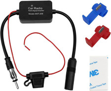 12v Car Antenna Booster 25 Db Antenna Signal Reception Amplifier Amplify Signal 12v Car Antenna Booster 25 Db Antenna Signal Reception Amplifier Amplify Signal