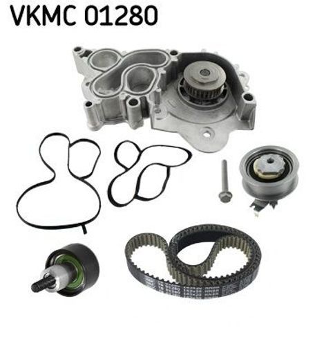 SKF VKMC 01280 Water Pump & Timing Belt Set for AUDI,SEAT,SKODA,VW - Image 23