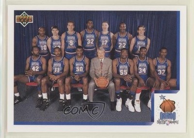 1991-92 Upper Deck Checklist Magic Johnson NBA All-Star Team West Rookie RC 05il