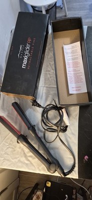 Maxius Maxiglide RP Hair Straightener w/ Retractable Pins RP-5020 Black/Red