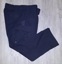 5.11 Tactical Pants Navy Blue Cargo Pockets Security Utility Rip Stop sz (36x29)