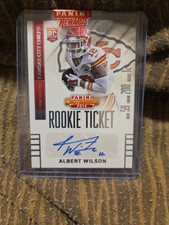 2014 Panini Contenders Football #247 Albert Wilson Rookie Ticket Auto RC