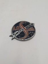 A.O. Smith Way corporation Metal Emblem Water Heater Signage Badge Vintage