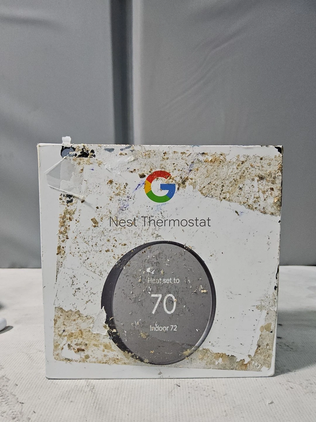 +Google GA02081 Nest Smart Programmable Wi-fi Thermostat - Charcoal