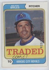 2017 Topps Rediscover Topps Buybacks Silver Nelson Briles #1974-123T 0b0