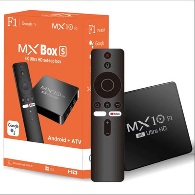 F1 Android Smart TV Box 2GB RAM 16GB Emmc Flash Allwinner H313 4K Media Player B