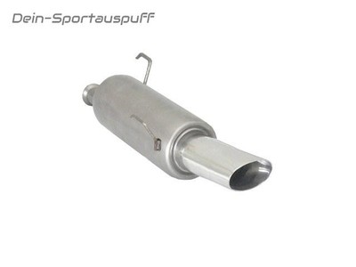 Ragazzon Sportauspuff Peugeot 206 1.6 16V 110x65mm oval