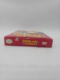 Krusty's Fun House (Nintendo Entertainment System, 1992) NES CIB COMPLETE NICE!