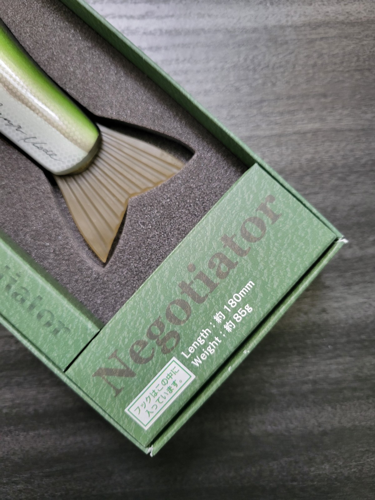 Roman Made Negotiator  (Oikawamesu colorway Classic version)  3oz Swimbait - Image 6