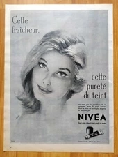 Publicité Papier - Crème Nivéa de 1961