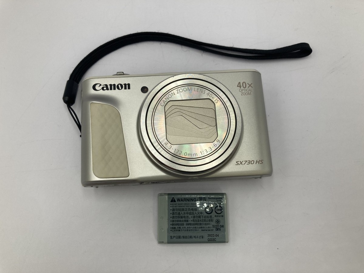 N MINT Canon PowerShot SX730 HS compact Digital Camera silver 1876
