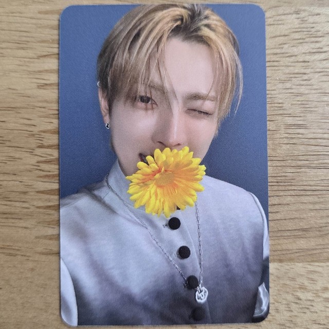 Hong Joong Apple Music POB Photocard Ateez Golden Hour : Part. 4 Kpop Genuine