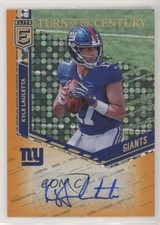 2018 Donruss Elite Turn of the Century Orange /25 Kyle Lauletta #TC-KL Auto 01bj