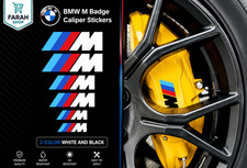 6pcs Car Brake Caliper Sticker Heat Resistant Decals For Bmw 6pcs Car Brake Caliper Sticker Heat Resistant Decals For Bmw