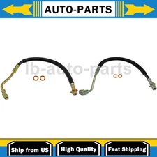 Front Brake Hose 2x For Saturn SC2 1993-2002 Saturn SL 1991-2002