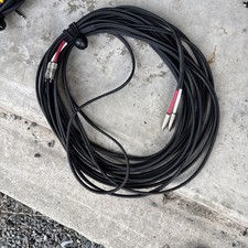 1-25FT 22AWG 2-RCA HI-FI Stereo Analog Audio Dual Cable Plugs Accessory
