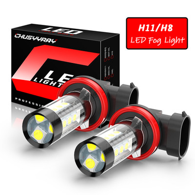 For Toyota Corolla 2009 2010 2011 2012 2013 2x H8 H11 White LED Fog Light Bulbs