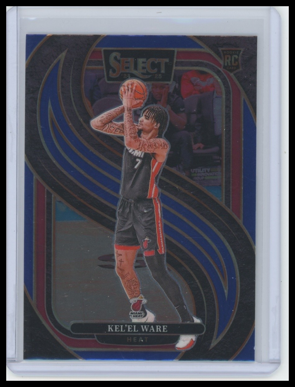 2024-25 Panini Select #191 Kel'el Ware Blue (Retail)