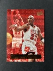 MICHAEL JORDAN CARD FLEER ULTRA GOLD FOIL RARE 90’s  BULLS JERSEY #23