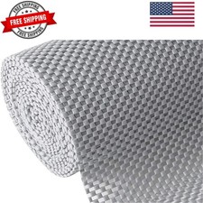 Shelf Liner, Non-Adhesive Roll Drawer Liners 12 Inches x 20 Feet, Non Slip Gr...