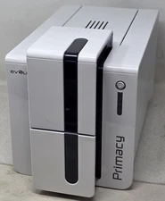 Evolis Primacy Expert ID Badge Card Printer PM1H0000BS (No Power Supply)