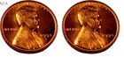 1934+1934-D Lincoln Wheat Penny Cent Lot ~ Gem BU (red) ~ 2 Coin Set