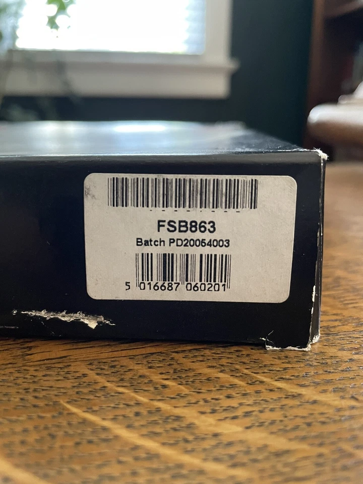 Zapatas de freno traseras Ferodo BMW Airhead: R50/5, R80, R100; 1986-96 BMW # 34 21 2 311 01 Foto 4 de 4