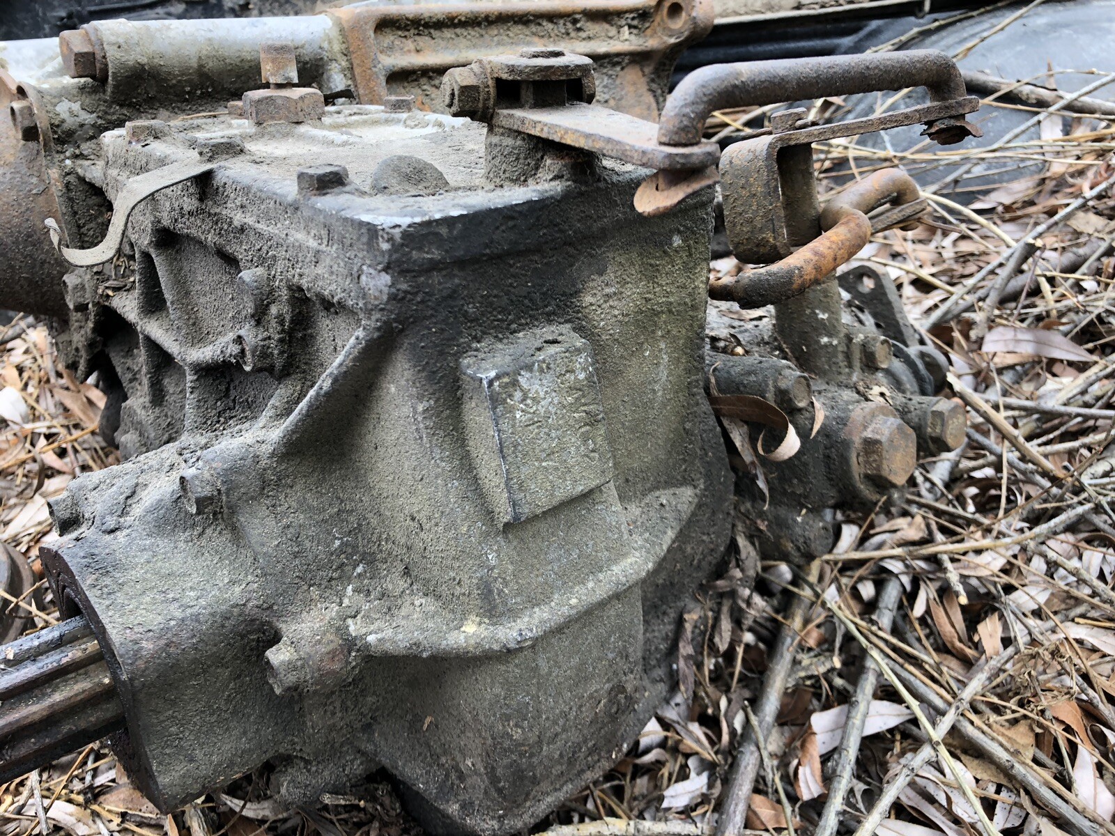 FJ40 Transfer Case and 3 Speed Transmission Used From 73 FJ40 W/73k eBay