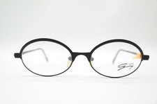 Genny 502 5012 Black Oval Glasses Frame Eyeglasses New
