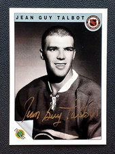 1991-92 Ultimate Original Six - Jean-Guy Talbot #16 for sale | eBay