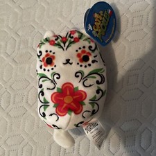 CATS vs PICKLES CATALINA  #201 Mexican flower Bean Bag Plush 4" NEW WITH TAG