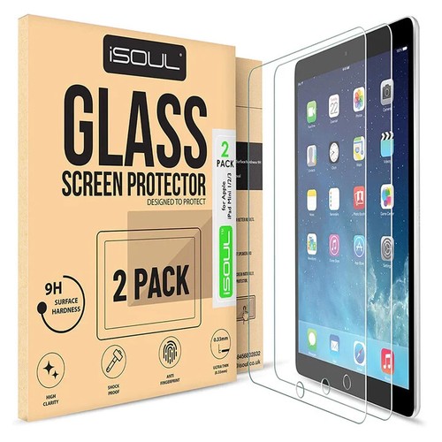 iSoul Screen Protector Tempered Glass For Apple iPAD Mini 2 3 9.7" Ultra Thin 9H - Picture 5 of 5