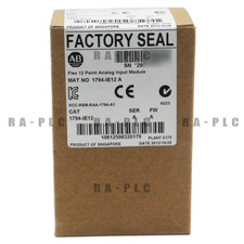New SER A 1794Flex 12 Point Analog Input Module 1794-IE12 100 New Allen-Bradley