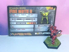 BATTLETECH FIRE MOTH MECH [HOUSE KURITA] (CATALYST, PLASTIC, PAINTED)