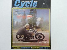May 1965 Motor Cycle Magazine Yamaha Speed Secrets Diablo Scrambler B14144