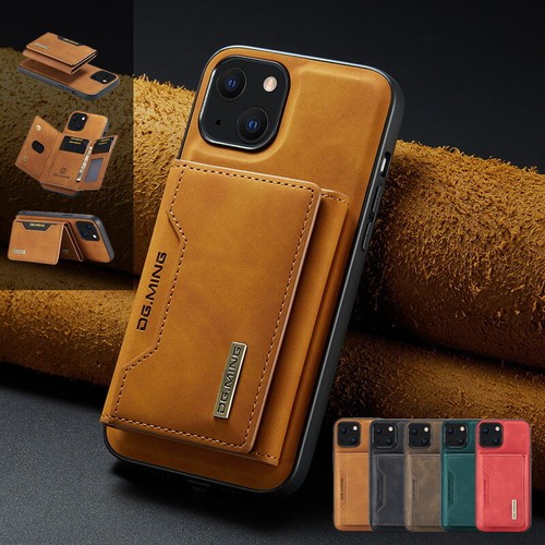 Funda billetera magnética de cuero para iPhone 14 Pro 13 12 11 8 XR XS | eBay