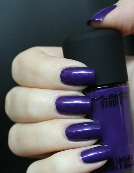 Esmalte de Uñas MAC "MIDNIGHT STRATA" Nuevo/Tamaño Completo - 100% AUTÉNTICO Y MUY RARO!!  Foto 4 de 4