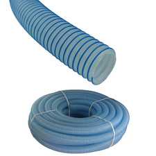 Meterware PVC Saugschlauch Spiralschlauch Profi Teichschlauch - &Oslash;38mm & &Oslash;50mm