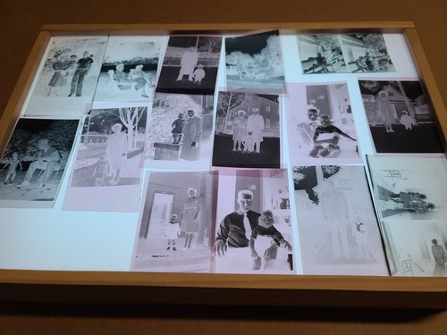 VTG 1940s 50s Negatives Film Large Format Photo Black White Lot 34 Kids Family - Picture 2 of 18