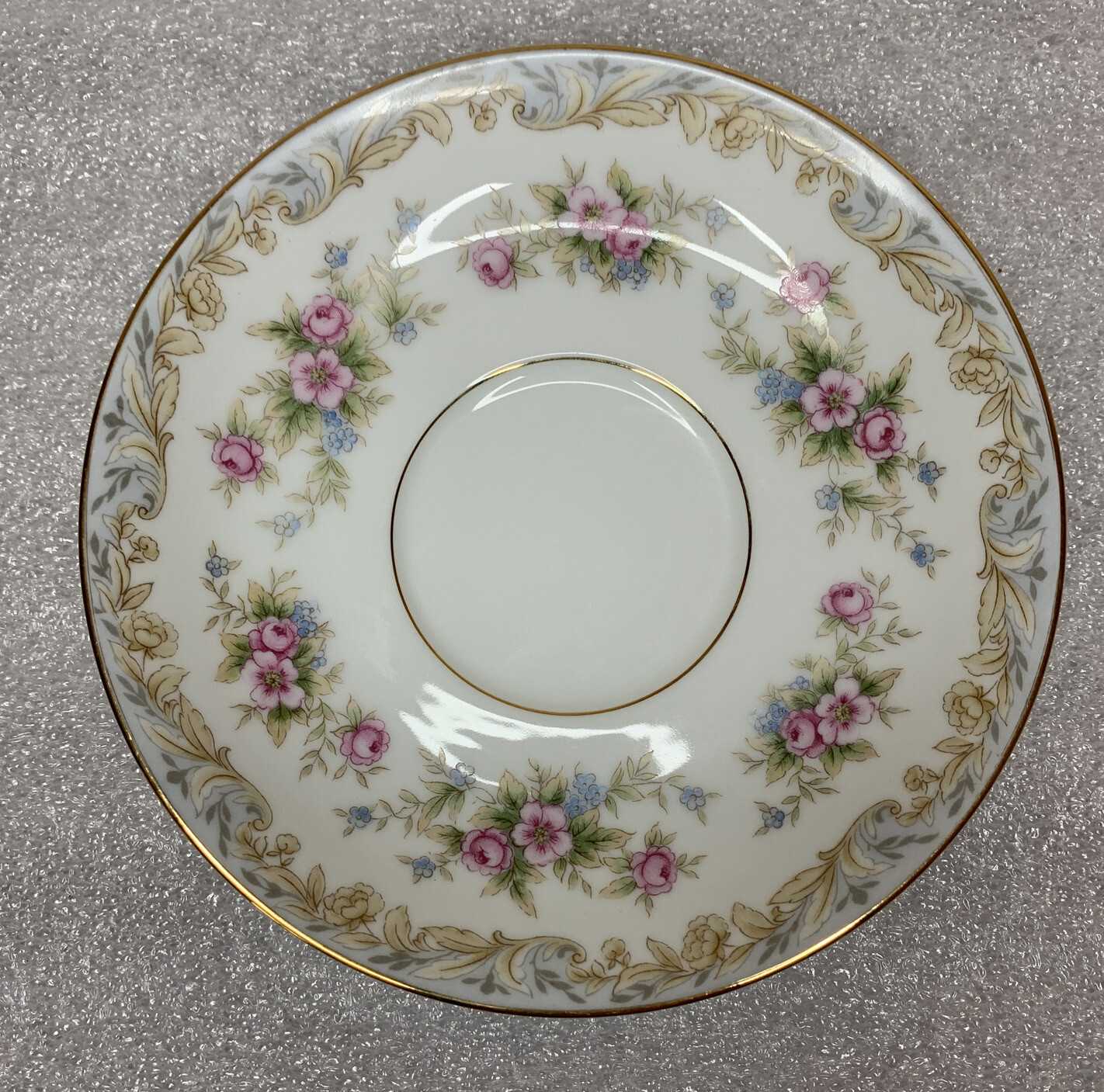 Noritake Somerset China Footed SAUCERS ONLY 5317 Tea Cups