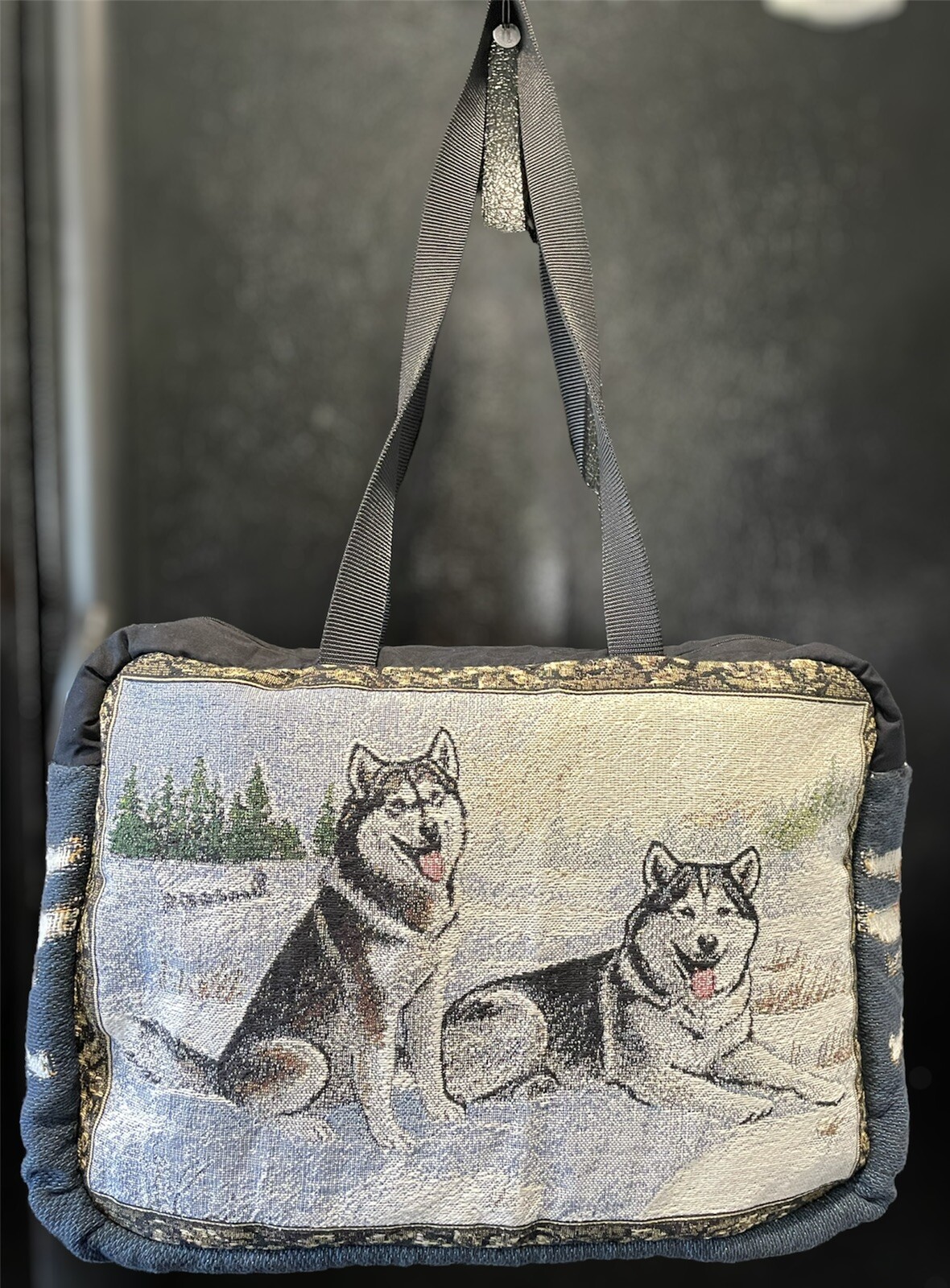 husky handbag