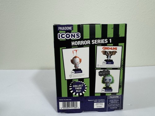 BEETLEJUICE VINYL FIGURE LIGHT 003 LIGHTS UP PALADONE HORROR SERIES 1 NEW IN BOX - Picture 6 of 10