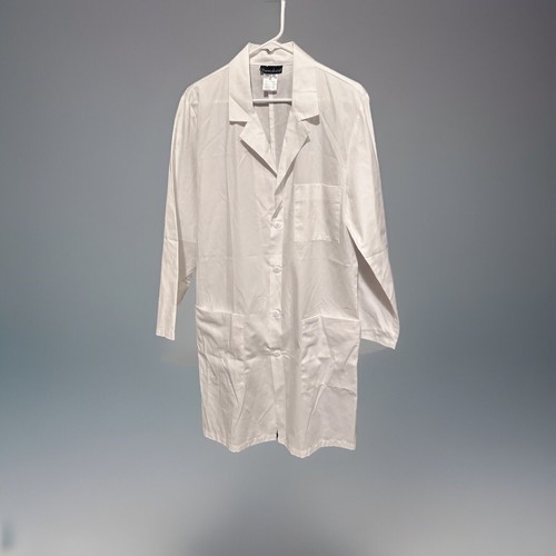 Cherokee Scrubs Unisex 33" Lab Coat Style 1346 White Free Shipping S New
