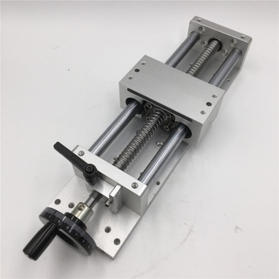 100mm~700mm Stroke CNC Linear Rail Guide Z axis SFU1605 Ball Screw XYZ Table
