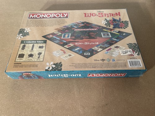 MONOPOLY: Disney Lilo & Stitch Board Game SEALED UNOPENED - Picture 7 of 7