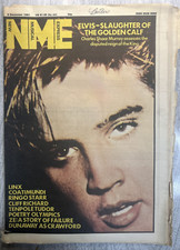 NME New Musical Express 6 Dec 1981 ELVIS Cover, Linx, Ringo Starr