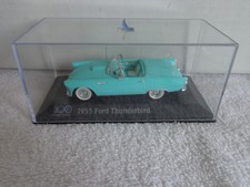 Danbury Mint 143 Scale Ford Centennial Collection 1955 Thunderbird In Case