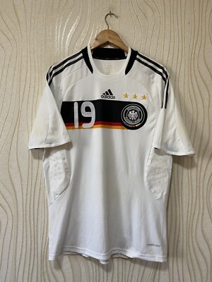 GERMANY 2008 2009 HOME FOOTBALL SHIRT SOCCER JERSEY ADIDAS MATCH WORN? ODONKOR #